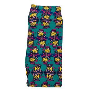 Lularoe Buttery Soft Leggings Size TC Tall & Curvy Cards King Queen of Diamonds
